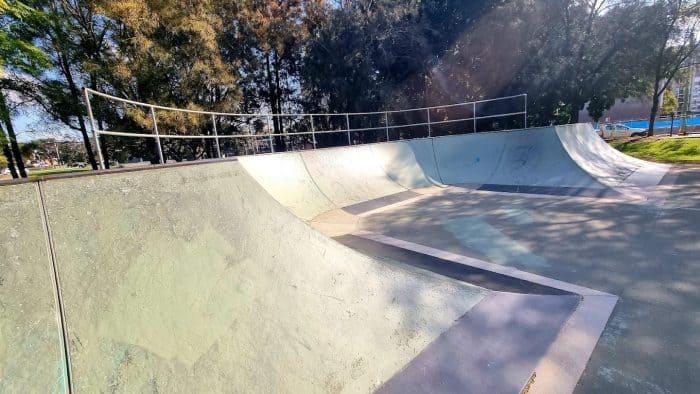 Empty roller skating park - Parramatta SkatePark